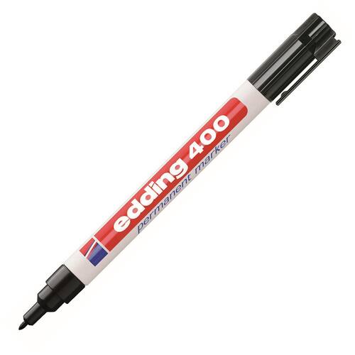 edding Permanent-Marker 400, Rundspitze, Schwarz Artikelbild