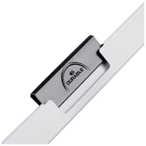 Durable Duraclip 60 Klemmmappe, Päsentationshefter, weiß, A4, 1 Stück Artikelbild Secondary3 L