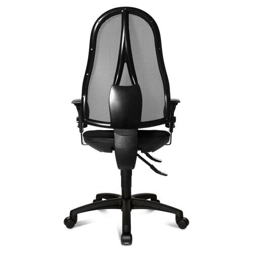 TOPSTAR Bürostuhl Open point Synchro, Bürodrehstuhl, Bürodrehsessel, Drehstuhl, höhenverstellbar, schwarz, 1 Stück Artikelbild Secondary4 L