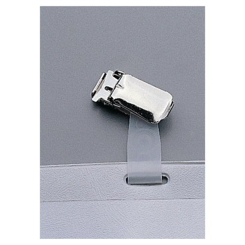 Lyreco Namensschild mit Drehclip, 90x60mm, Kunststoff, transparent, 30 Stück pro Packung, 1 Packung Artikelbild Secondary1 L