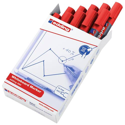 edding Whiteboard-Marker 360, Rot Artikelbild Secondary1 L