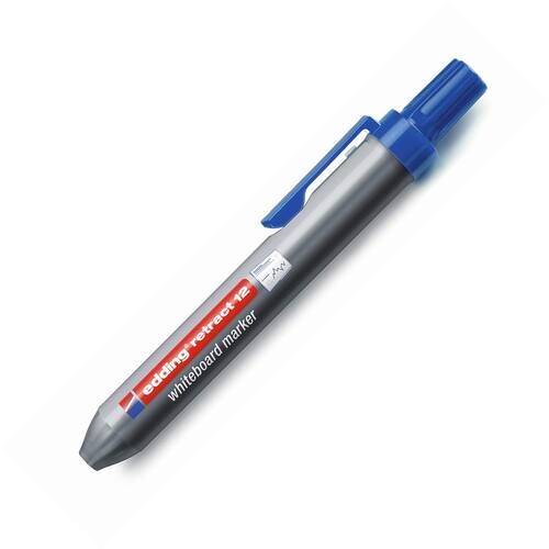 edding Whiteboard-Marker 12 retract, Blau Artikelbild