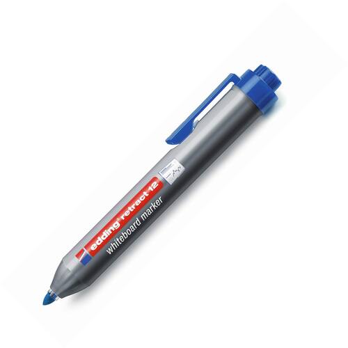 edding Whiteboard-Marker 12 retract, Blau Artikelbild Secondary4 L