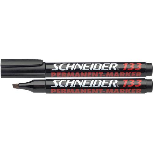 SCHNEIDER Permanent-Marker 133 Keilspitze 1-4 mm Schwarz Artikelbild