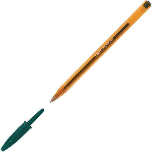 BIC® Cristal® Fine Kugelschreiber, 0,8mm, Fein, grün, 1 Stück Artikelbild