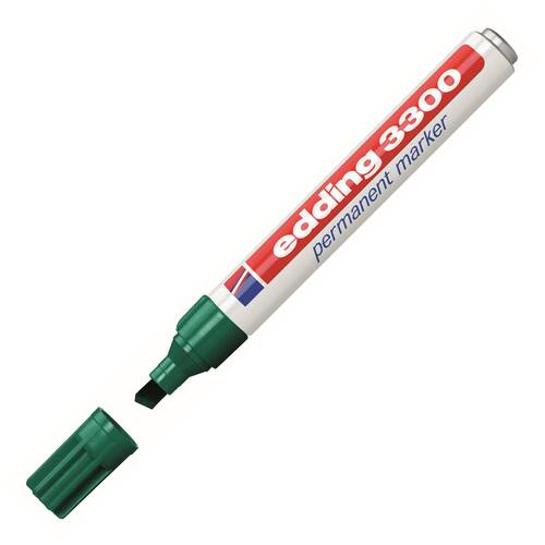 edding Permanent-Marker 3300, Keilspitze, Grün Artikelbild