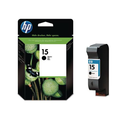 HP Original Tintenpatronen HP 15, C6615DE, Schwarz Artikelbild Secondary4 L