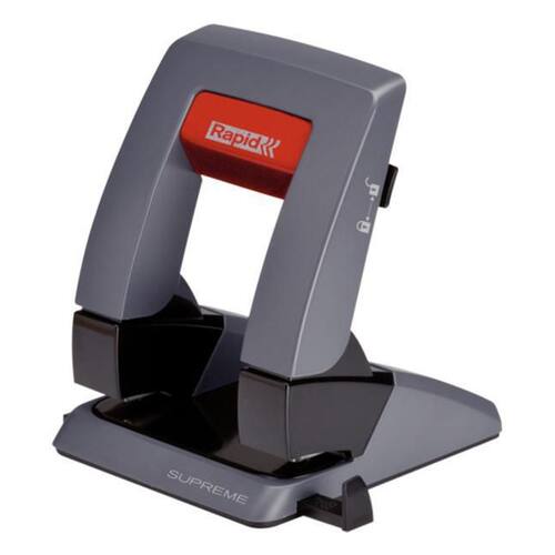 Rapid Locher New Supreme SP30, 30 Blatt, schwarz/rot, 1 Stück Artikelbild