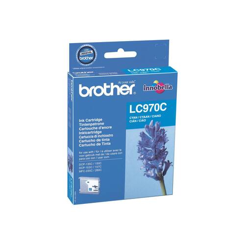 Brother Original Tintenpatrone LC-970C, Cyan Artikelbild
