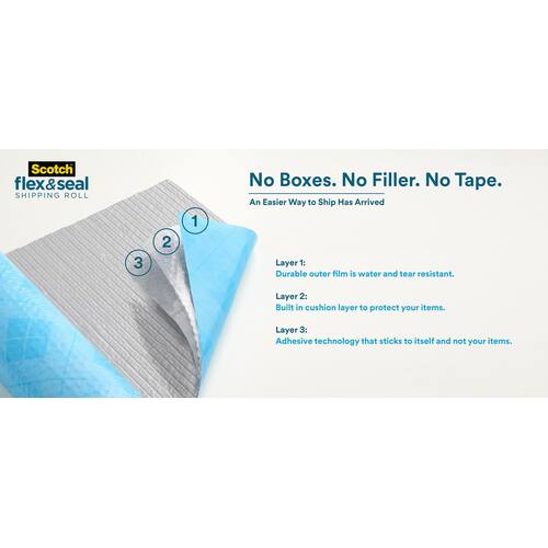 Scotch® Emballagerulle Flex and Seal 3m produktfoto Secondary1 L