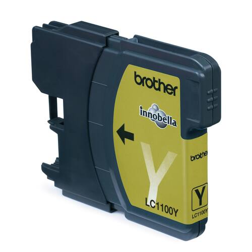 Brother Original Tintenpatrone LC-1100Y, Gelb Artikelbild Secondary2 L