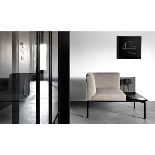 deNord Design Stol Sona 1,5-sits SO/151/W/7/P grå produktfoto Secondary2 L