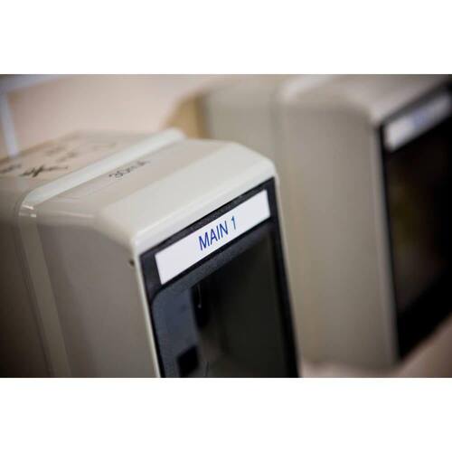 Brother Schriftband für P-Touch, 12 mm, Weiß/Blau - TZE-233 Artikelbild Secondary2 L