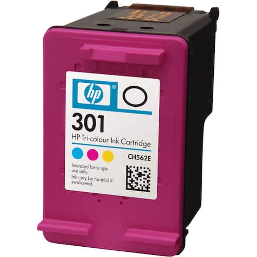 HP Original Tinte HP301 - CH562EE, Tintenpatrone, Druckertinte, 3-farbig, 1 Stück Artikelbild Secondary2 L