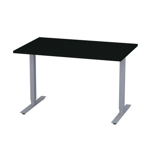 deNord Design Skrivbord höj/sänk Basic1200x800 svart/silver produktfoto