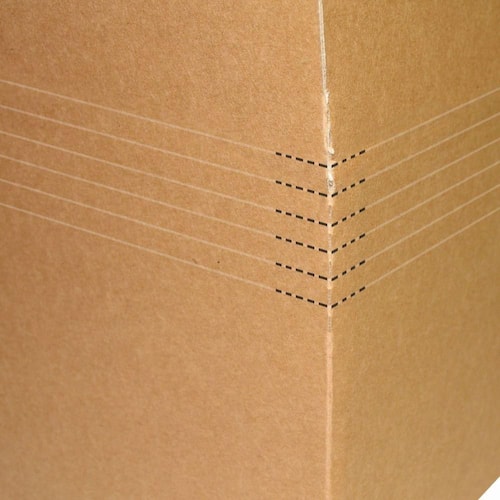 ColomPac Blitzbodenkarton mit Haftklebeverschluss und Aufreißfaden, 304x216x130-220mm (A4), Braun, 10 Stück pro Packung, 5 Packungen Artikelbild Secondary2 L