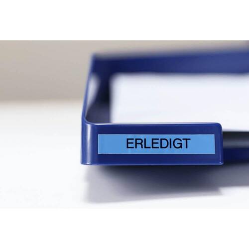 Brother Schriftband für P-Touch, 9 mm, Blau/Schwarz - TZE-521 Artikelbild Secondary2 L