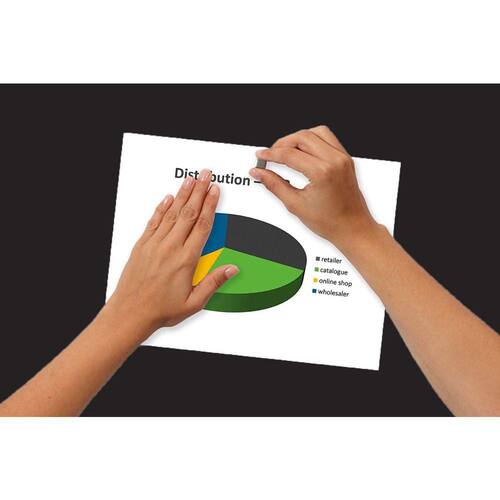 BE!BOARD Glas-Magnettafel, Whiteboard, magnetisch, 120x90cm, schwarz, 1 Stück Artikelbild Secondary1 L