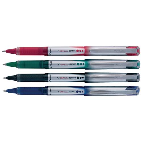 Pilot Tintenroller V-Ball Grip 10, Tintenschreiber, Tintenkugelschreiber, rot, 0,7mm, 1 Stück Artikelbild Secondary1 L