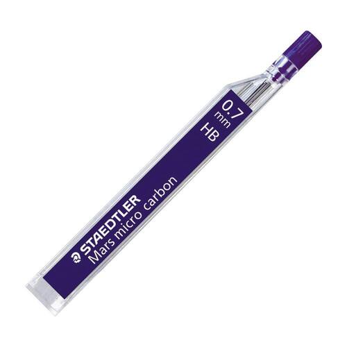 Staedtler Mars Druckbleistiftminen, 0,7mm, HB, Micro, 12 Stück Artikelbild Secondary2 L
