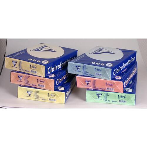 Clairefontaine Trophée A3 80 g färgat papper mintgrön produktfoto Secondary1 L