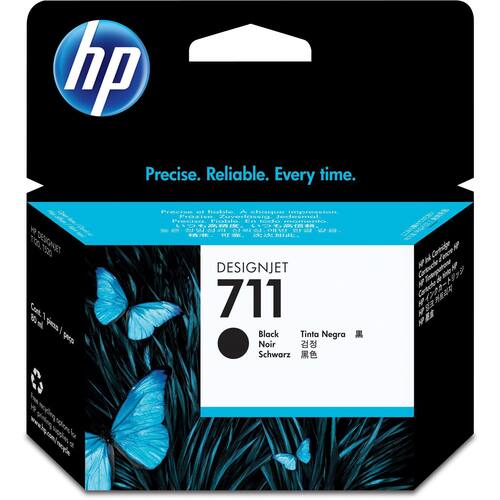 HP Original Tintenpatrone 711, CZ133A, Druckerpatrone, Schwarz, 1 Stück Artikelbild Secondary1 L