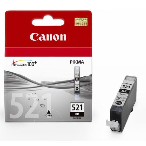 Canon Original Tintenpatrone CLI-521BK, Schwarz Artikelbild Secondary1 L
