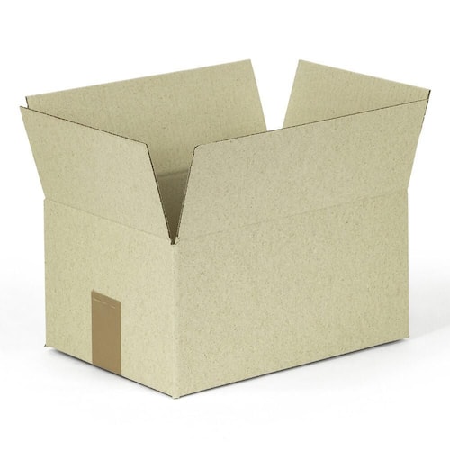 Pressel Faltkarton 1-wellig aus Graskarton, Versandkarton, Faltschachtel, 305x215x150mm, 25 Stück Artikelbild Secondary1 L