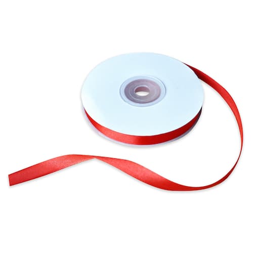 PLAYBOX Satinband 10mmx30m röd produktfoto