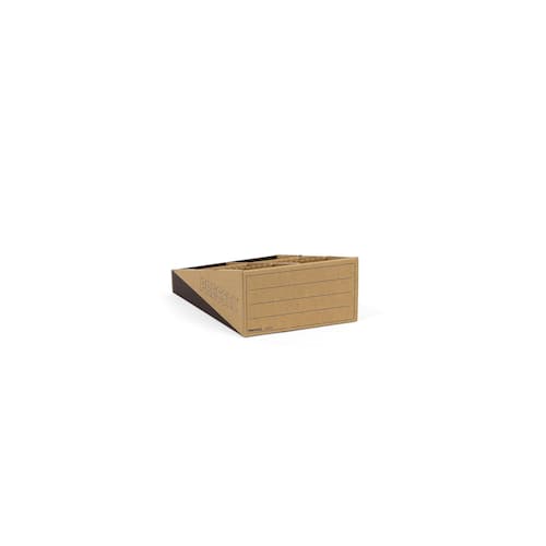 Pressel Lagersichtbox mit Mittelsteg, Kleinteilebox, 6 Fächer, 202x304x109(42)mm, braun/schwarz, 20 Stück Artikelbild Secondary3 L