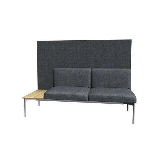 deNord Design Soffa Sona 2,5-sits SO/251/W/27/L grå produktfoto