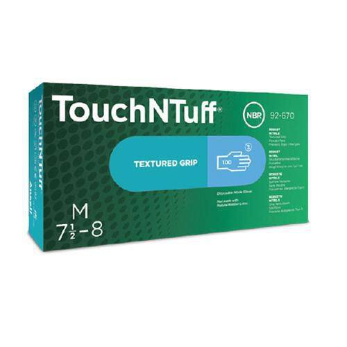 TouchNTuff® Nitrilhandske 92-670 S produktfoto Secondary1 L