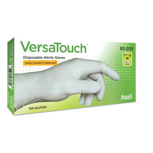 Hanske VERSATOUCH 92-205 9 hvit(100) produktbilde Secondary1 L