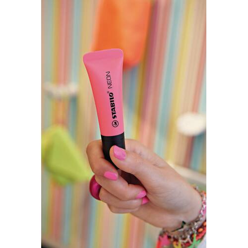 STABILO Text-Marker neon, Keilspitze, rosa Artikelbild Secondary1 L