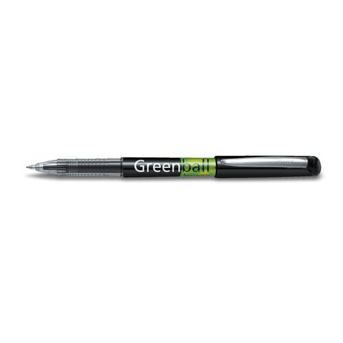 Pilot Begreen Bläckkulpenna, Begreen Greenball, tunn spets på 0,7 mm, svart produktfoto Secondary3 L