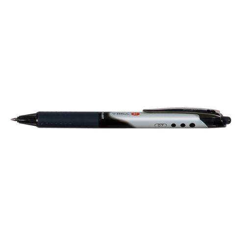 Pilot Tintenroller V-Ball Grip RT, mit Druckmechanik, Tintenkugelschreiber, schwarz, 0,5mm, 1 Stück Artikelbild Secondary1 L