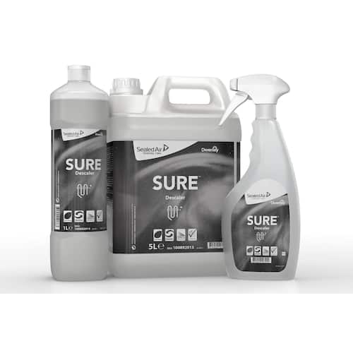 SURE® SURE Avkalkningsmedel, växtbaserad och 100% nedbrytbar, 1l produktfoto Secondary3 L