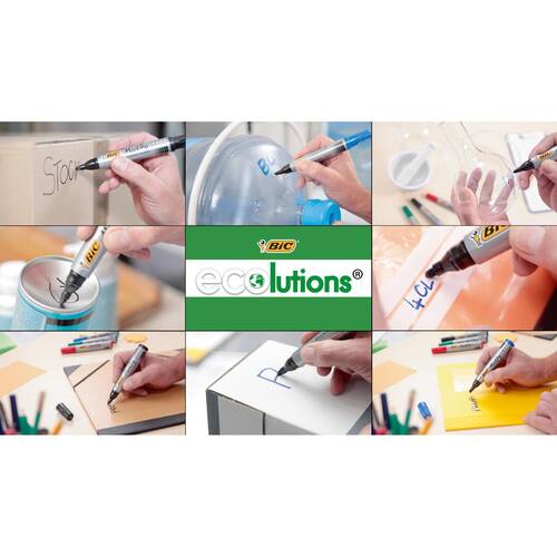 BIC® 2000 Permanent-Marker, Rundspitze Schwarz, 1 Stück Artikelbild Secondary2 L