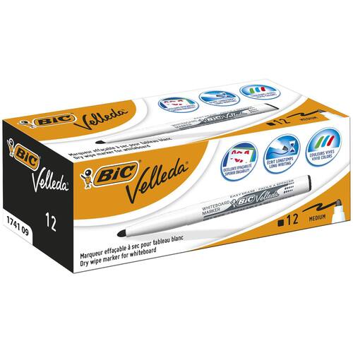 BIC® Velleda Whiteboardmarker 1741, schwarz, 1,5 mm, 1 Stück Artikelbild Secondary4 L