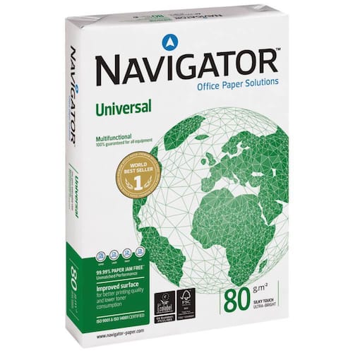 Navigator Kopierpapier Universal, weiß, A3, 80 g/m², 500 Blatt Artikelbild