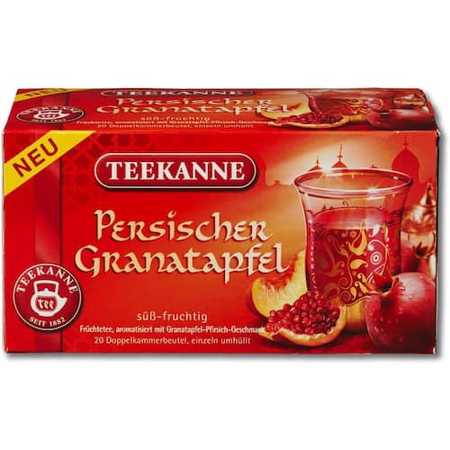 Teekanne Früchtetee Persischer Granatapfel, Tee, Teeubeutel, 20x2,25g, 1 Packung Artikelbild Secondary1 L