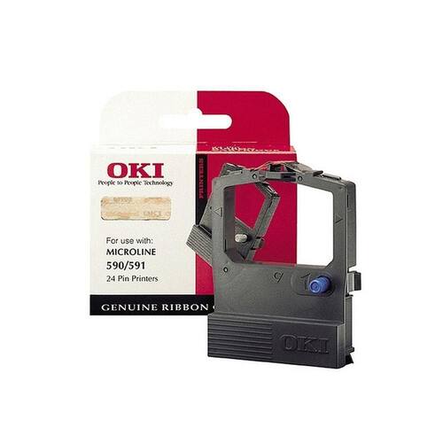 OKI Farbband 09002309, Schwarz, Nylon Artikelbild