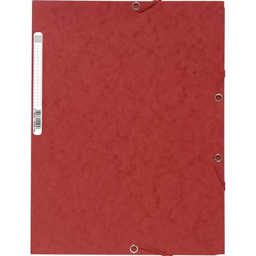 Exacompta Sammelmappe mit Gummizug, rot Artikelbild