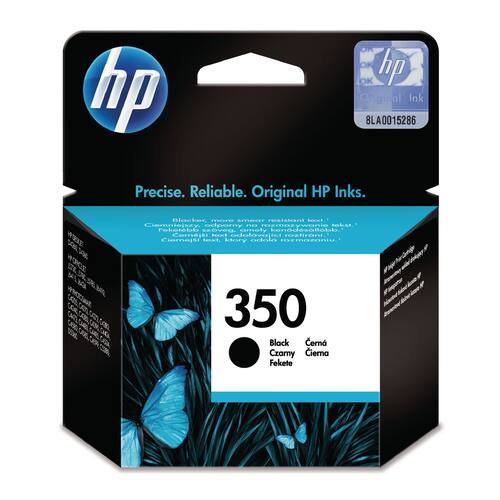 HP Original Tintenpatronen, HP 350, CB335EE, Schwarz Artikelbild