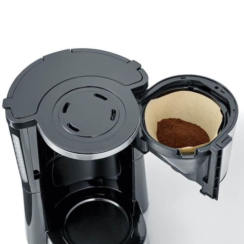 Severin KA 4845 Kaffeemaschine mit TypeSwitch, Filtermaschine, Filterkaffeemaschine, Schwarz, 1 Stück Artikelbild Secondary3 L