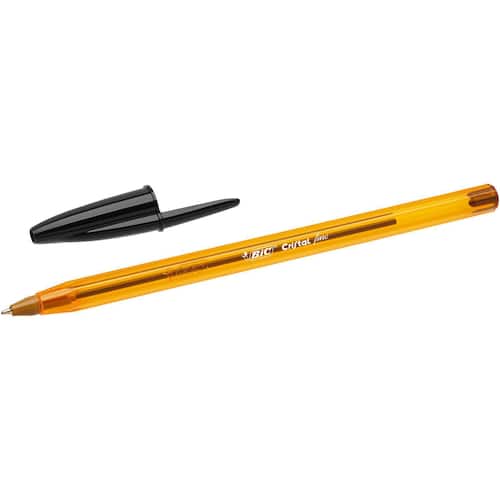 BIC® Kugelschreiber Cristal fein, Tintenschreiber, Kuli, Einwegkuli, schwarz, 0,35mm, 50 Stück Artikelbild