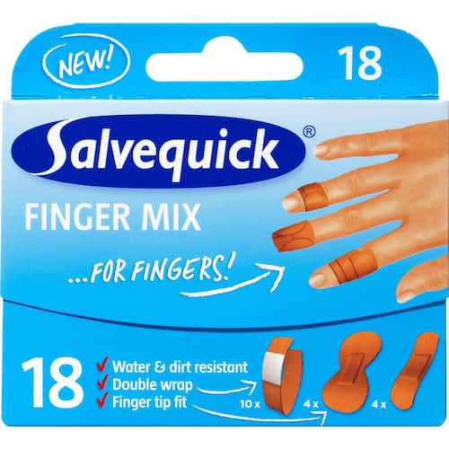 Salvequick Plåster Finger Mix produktfoto