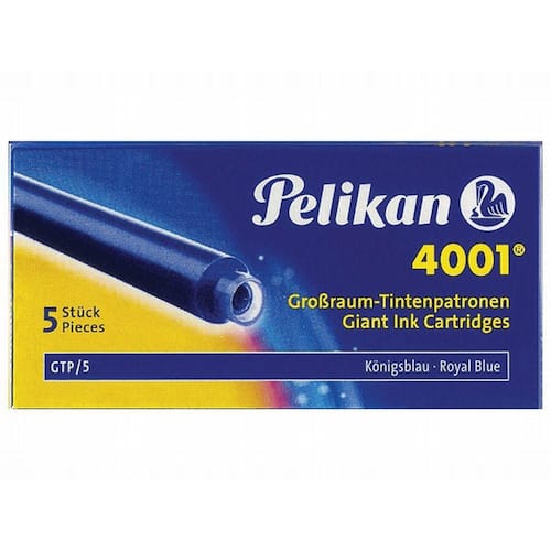 Pelikan Original Tintenpatronen Grossraum GTP/5, königsblau, 5 Stück Artikelbild
