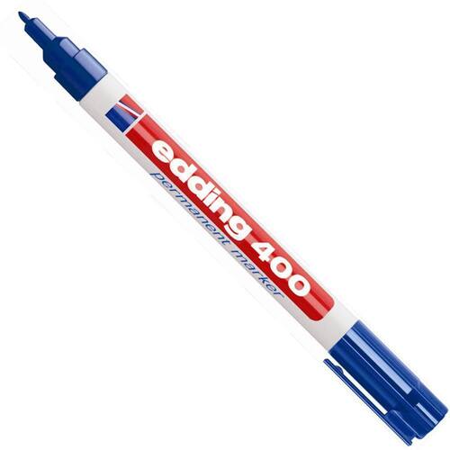 edding Permanent-Marker 400, Rundspitze, Blau Artikelbild