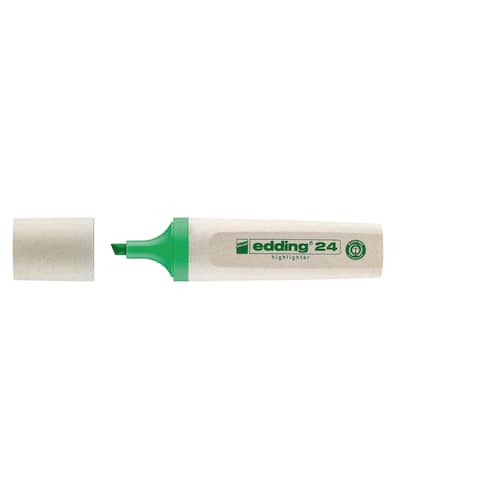 edding Textmarker 24 EcoLine, Keilspitze, 2-5 mm, grün Artikelbild Secondary1 L